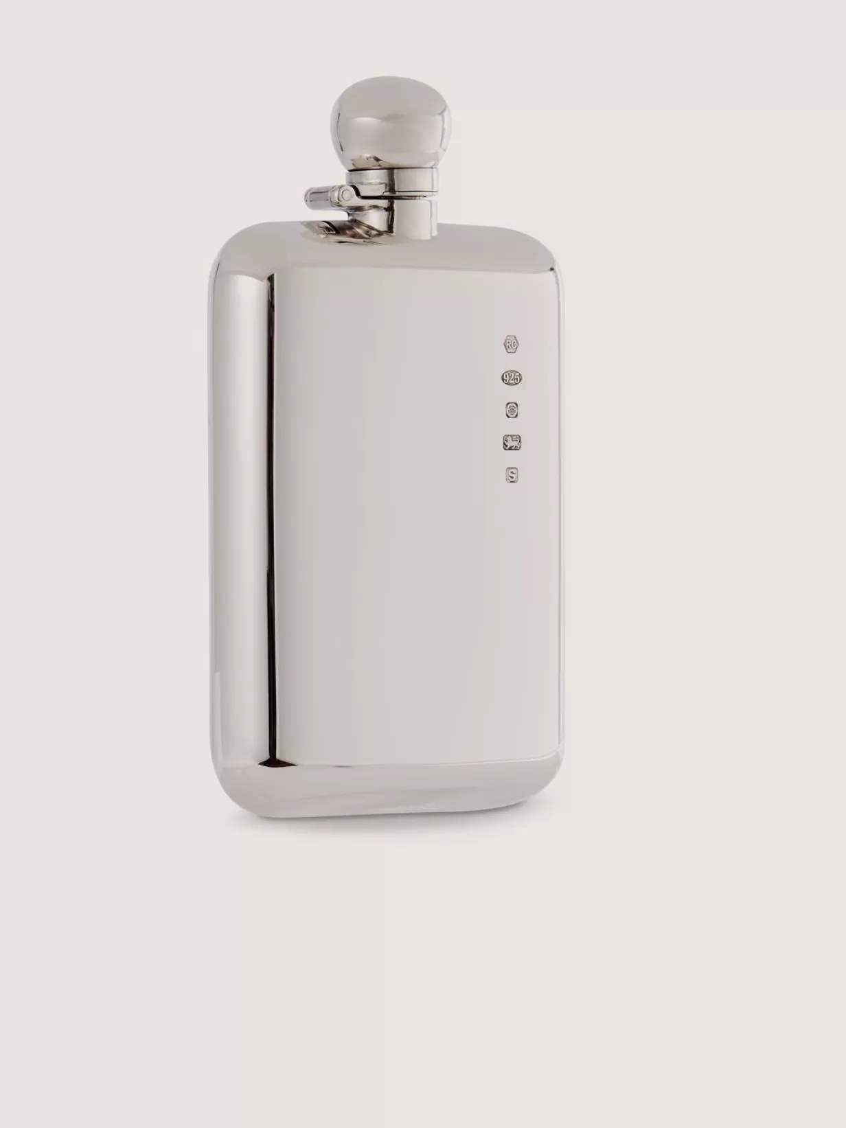 Flask & Drinks Accessories*Purdey 6Oz Silver Flask With Funnel In Walnut Case In Silver