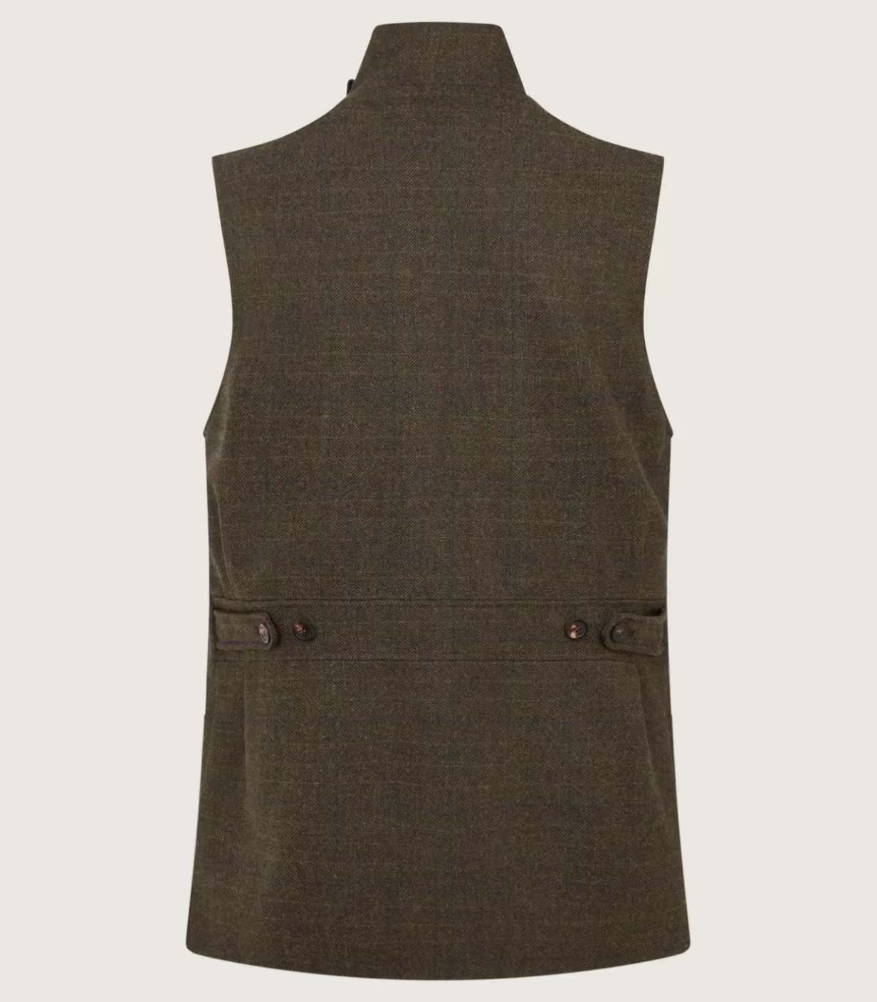 Outerwear*Purdey Men'S Technical Tweed High Collar Sporting Vest In Strathbeg