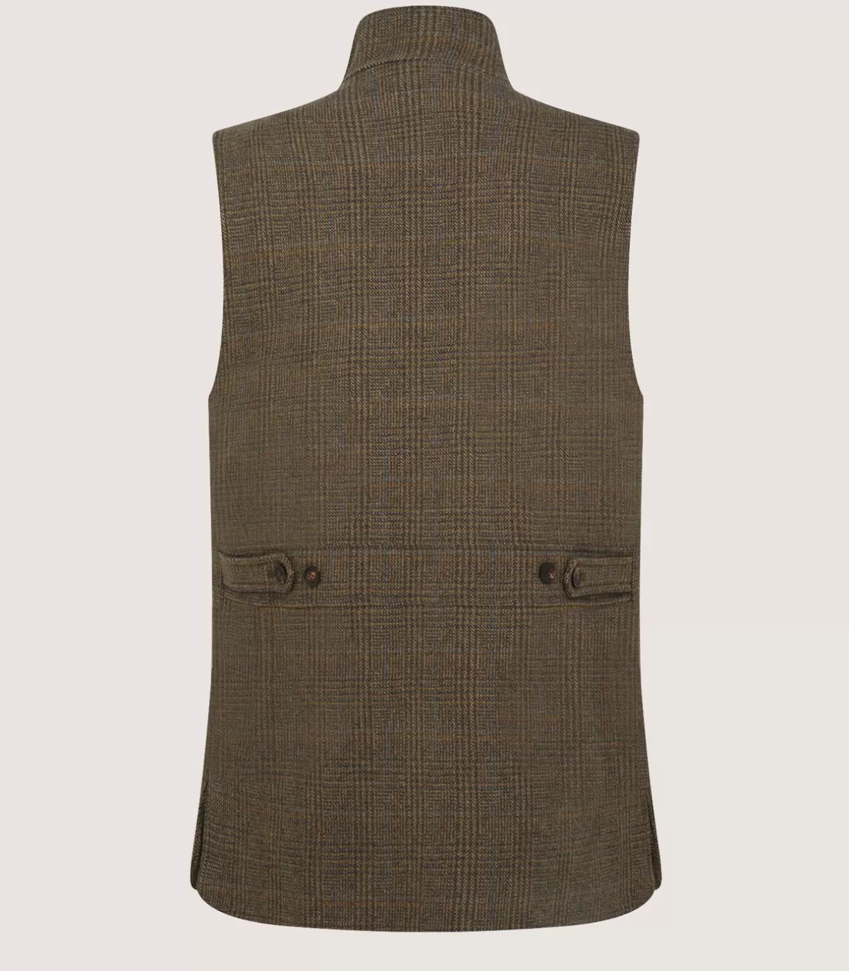 Outerwear*Purdey Men'S Tweed High Collar Sporting Vest In Morlich