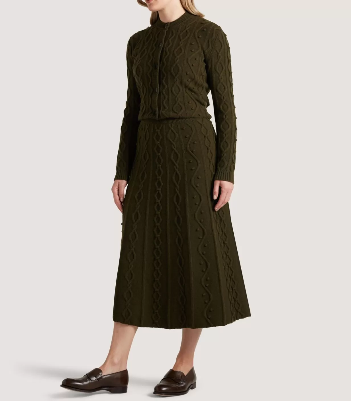 Skirts & Dresses*Purdey Women'S Cashmere Aran Skirt